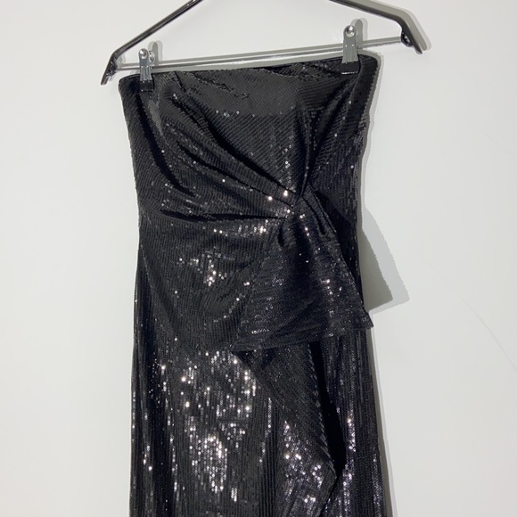 Lulus Glam City Sequin Strapless Maxi Dress - Picture 7 of 16